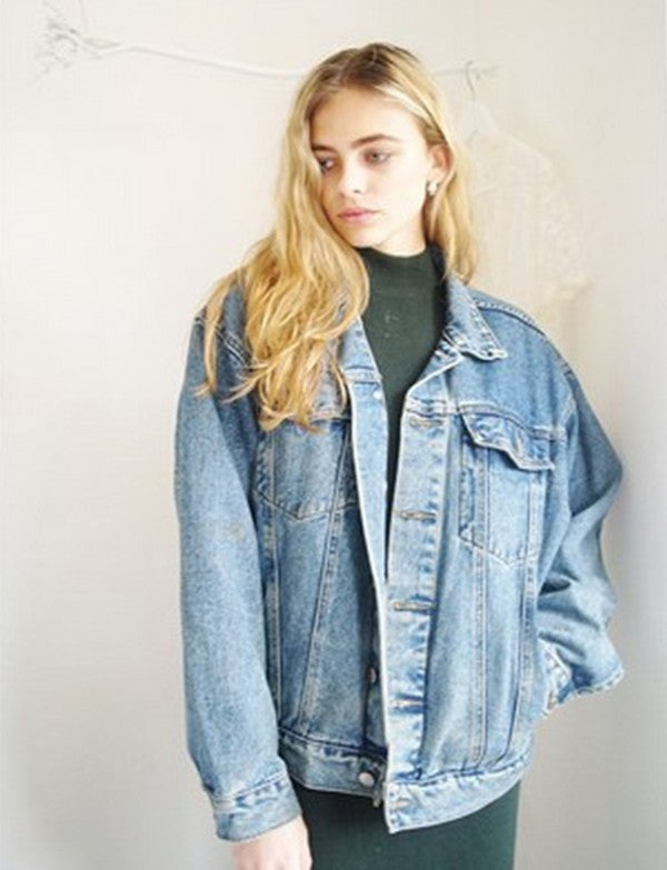 90s Style Jean Jacket